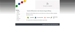 Desktop Screenshot of clemensaugust.de